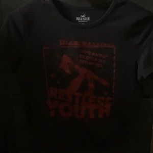 Hollister band baby tee